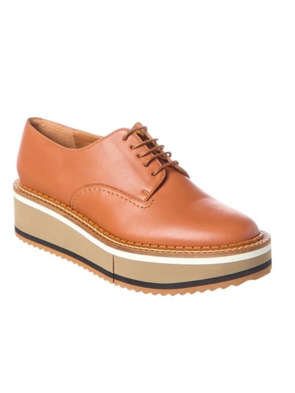 Robert clergerie brook derbies Women’s Platform Oxford Shoes brown 40
